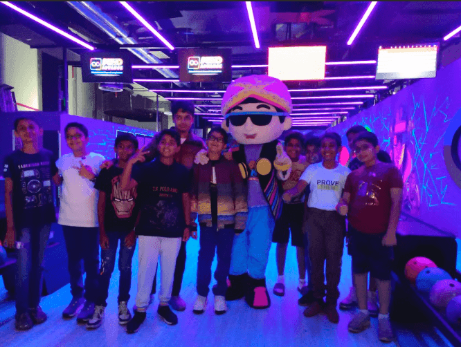 Enjoy fun-filled celebrations with our Mascot- Quto!